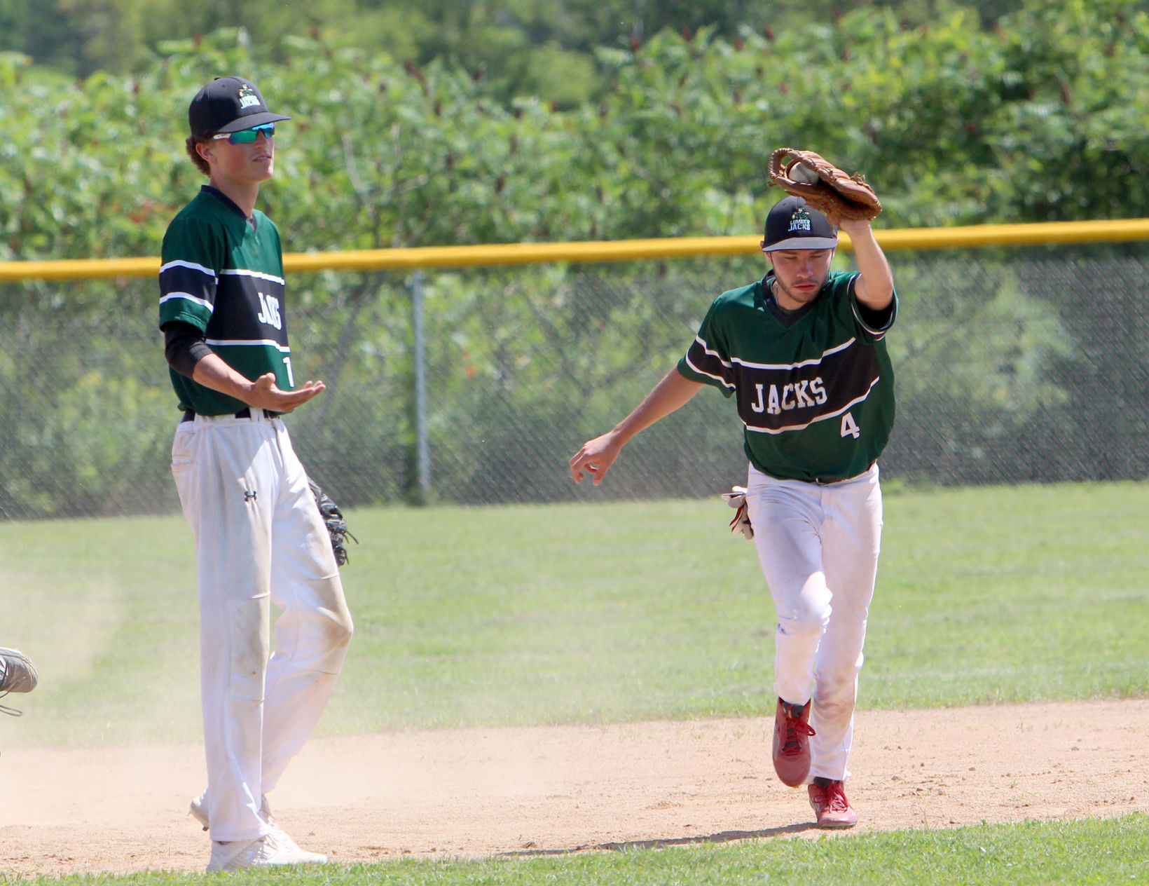 Chippewa Falls LumberJacks vs Cadott Red Sox in Jim Falls 8-1-20